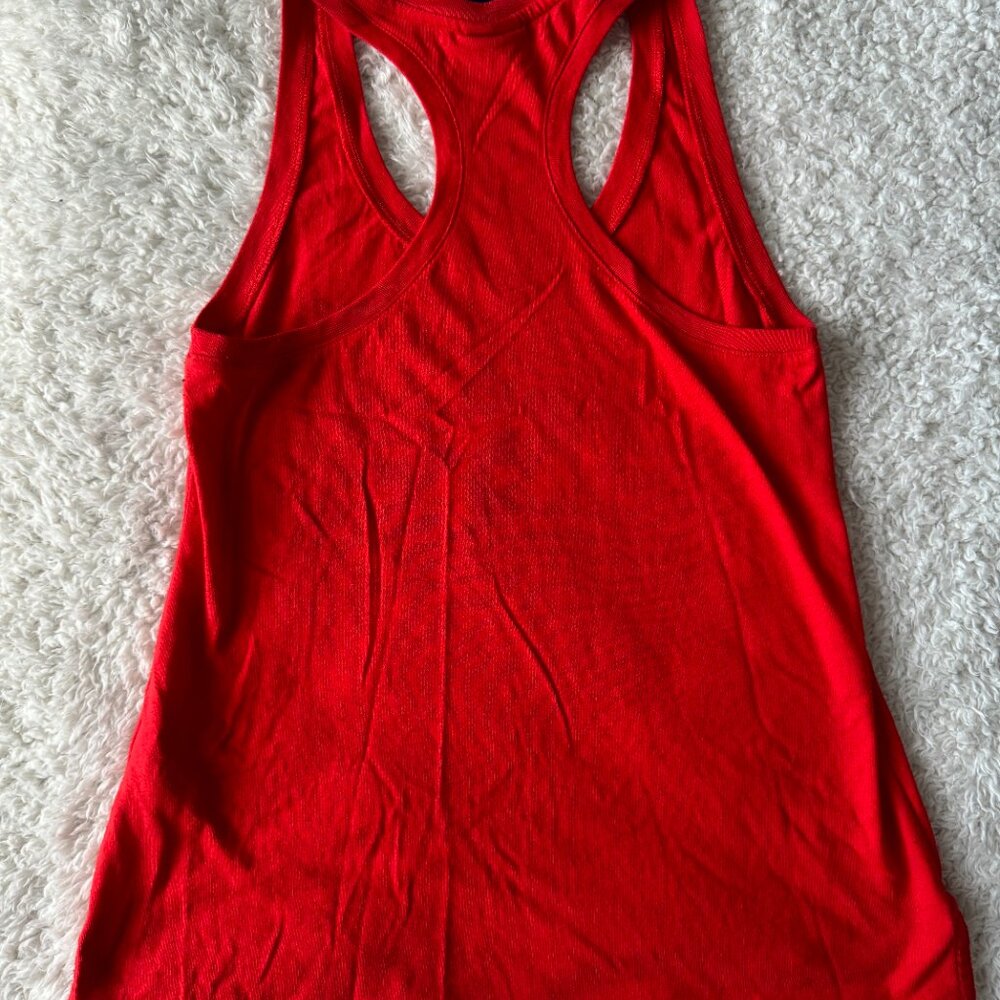 Red Nike Racerback Tank Top - Picture 2 of 3